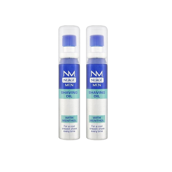 Nuage Men Shaving Oil with Mentol 25ml x 2