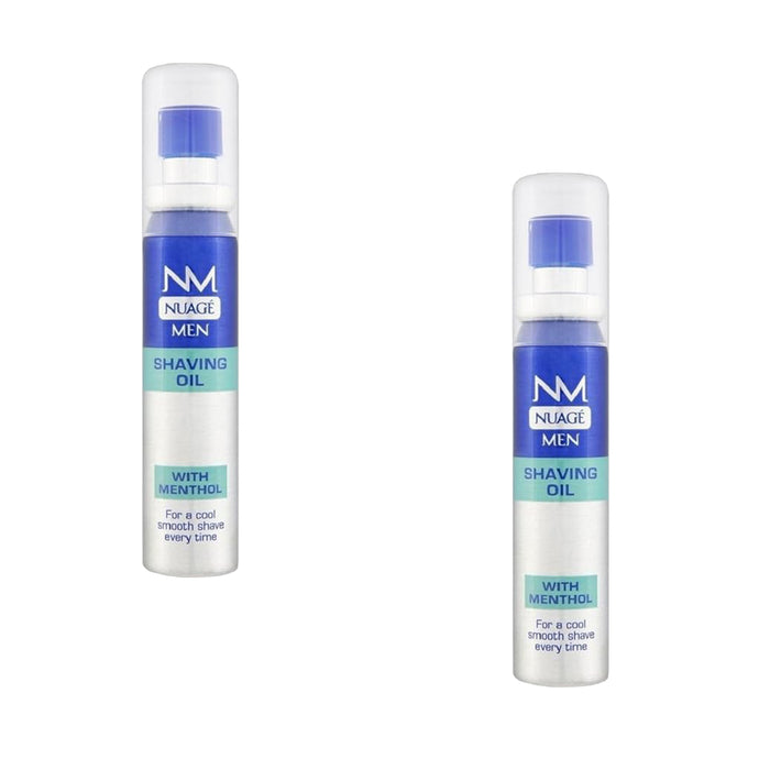 Nuage Men Shaving Oil with Mentol 25ml x 2