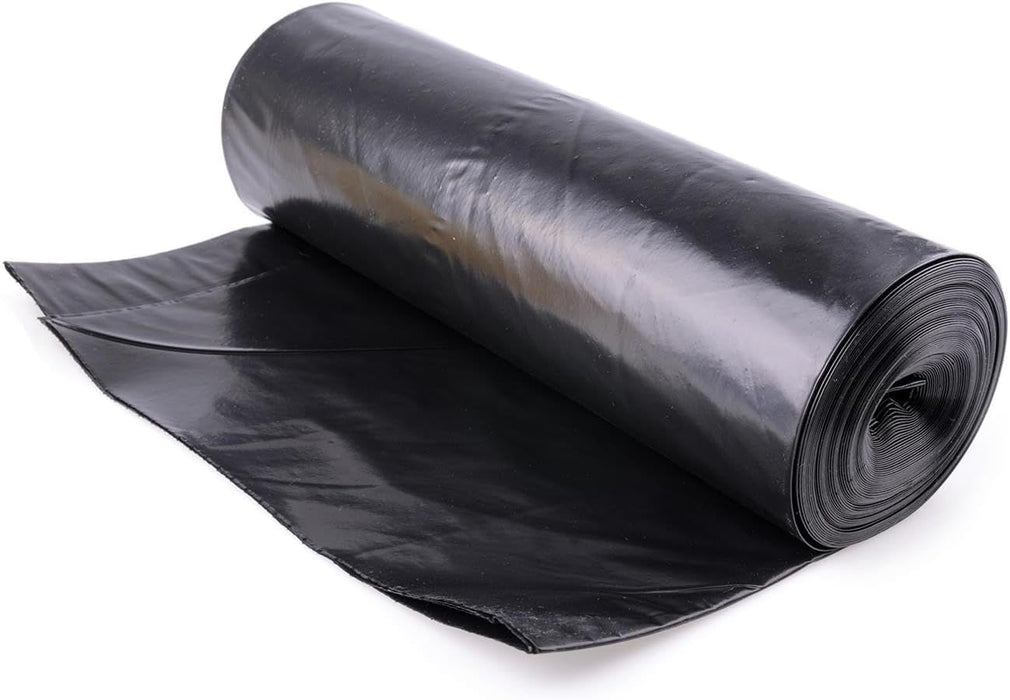 Tidyz Extra Strong Heavy Duty 20 Black Refuse Sacks 50 Litre for Home/Kitchen/Office/Garage/Garden/Workshop