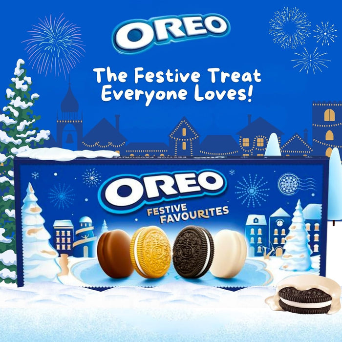 OREO SELECTION FESTIVE FAVOURITES BOX  170gm x 1