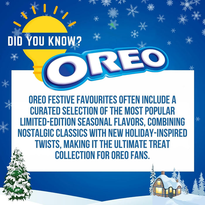 OREO SELECTION FESTIVE FAVOURITES BOX  170gm x 1