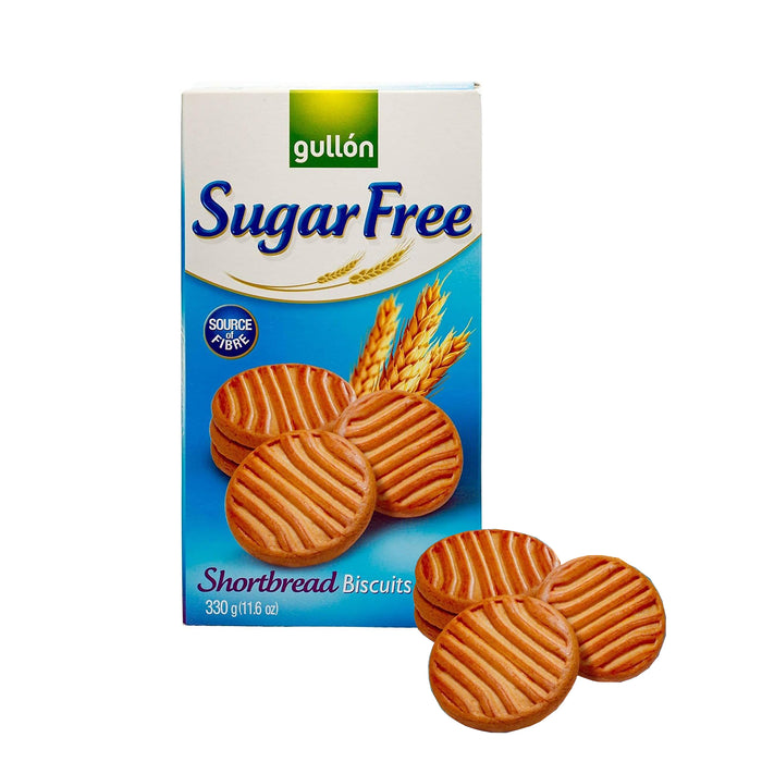 Gullon Shortbread Sugar Free Biscuits 330g x 10