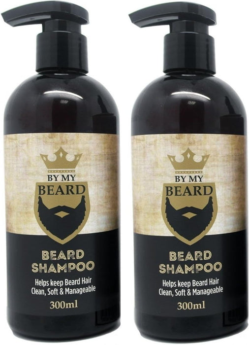 x2 By My Beard- Beard Shampoo Wash Men's Moustache Grooming Care Facial Hair